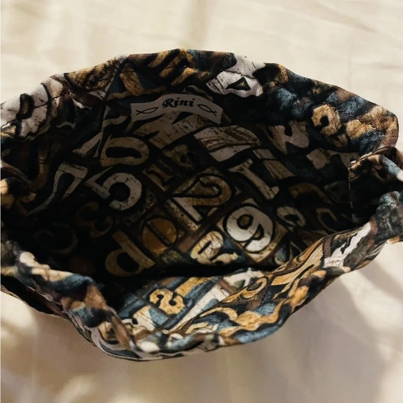 Bag & Clutch set handmade small new quirky cute monkey numbers - Picture 7 of 12